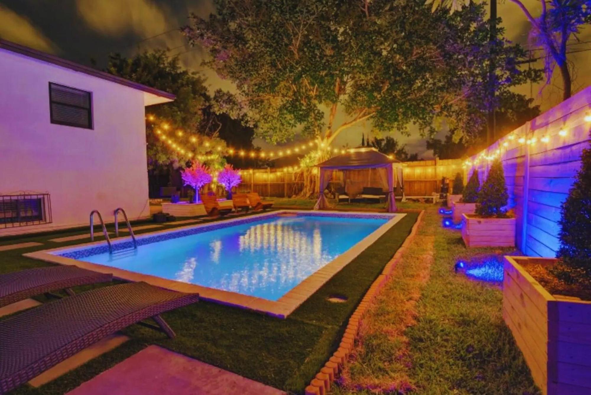 Villa Flaming House With Cinema, Pool & Chill Area Miami Exterior foto